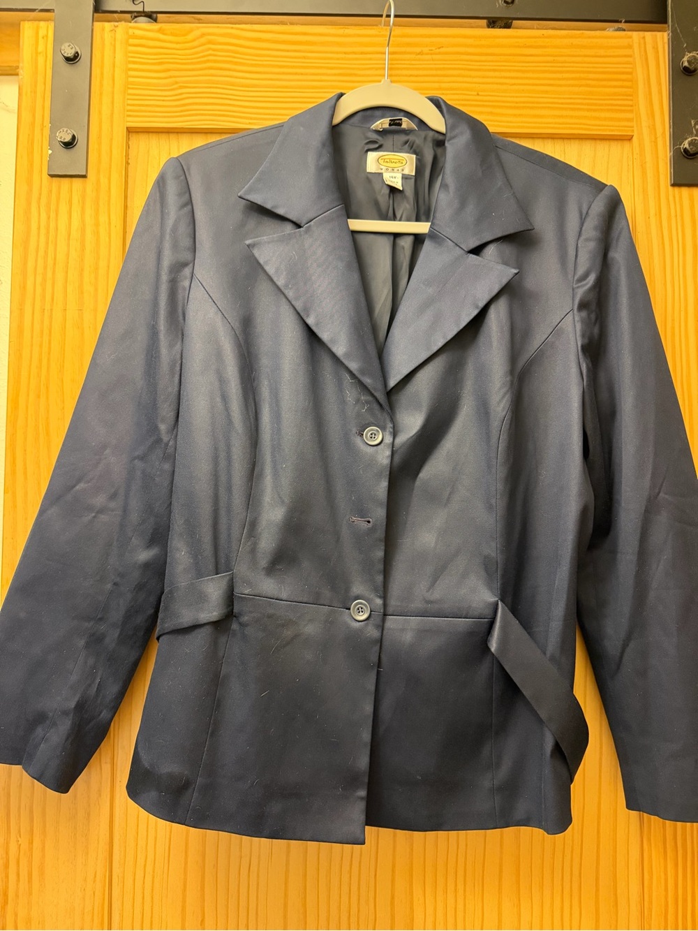 Talbots Navy Single-Breasted Women's Blazer